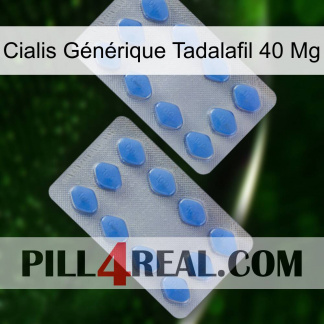 Cialis Générique Tadalafil 40 Mg 20